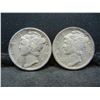 Image 1 : 1917+17s Mercury Dimes Better Grades and Dates