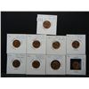 Image 1 : (9) 1967 Lincoln Cent Minor Mint Errors Part of a Large Collection of Errors
