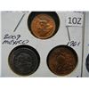 Image 3 : (6) Foreign Centavo Coins, Mixed Dates