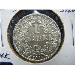 1914 Duetches Reich One Mark