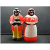 Image 1 : Vintage F&F Aunt Jemima /Uncle Moses Salt and Pepper Shakers
