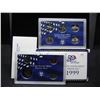 Image 1 : 1999 United States Mint Proof Set/ 50 States Quarter Set w/COA