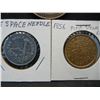 Image 3 : (3) TOKENS (FIRST STEAM/SPACE NEEDLE/LIBERTY BELL)