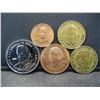 Image 1 : (4) US PRESIDENTS (ONE COPPER)