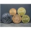 Image 2 : (4) US PRESIDENTS (ONE COPPER)