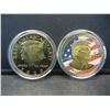 Image 1 : (2-TRUMP MEDALS), PROOF
