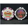 Image 2 : 2-LAS VEGAS CASINO CHIPS ($5,000 & $100)