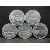 Image 1 : (5) Antique Car Tokens
