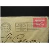 Image 2 : 1915 World's Panama Pacific Exposition Postal Stamp From 1914 On Envelope (NO Letter)