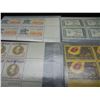 Image 2 : 10 Vintage Unused Plate Block Stamps