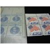 Image 5 : 10 Vintage Unused Plate Block Stamps