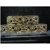 Image 1 : Clad 5 One Gram 100 Mills .999 Fine Gold Buffalo Collector Bars Clad