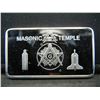 Image 1 : Messianic Temple 1oz 100 Mills .999 Fine Silver