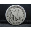 Image 2 : 1917 D Reverse Walking Liberty Half Dollar
