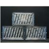 Image 2 : Clad 3 One Troy Ounce German Silver Buffalo Collector Bars Clad