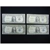 Image 1 : (4) 1935 G One Dollar Silver Certificate