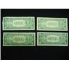 Image 5 : (4) 1935 G One Dollar Silver Certificate