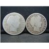 Image 1 : 1906, 07, Barber Half Dollars