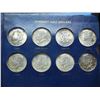 Image 2 : 1964-1985 Kennedy Half Dollar Uncirculated 54 Coin Set, Includes Proof Issues.