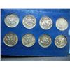 Image 8 : 1964-1985 Kennedy Half Dollar Uncirculated 54 Coin Set, Includes Proof Issues.