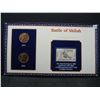 Image 1 : 1971 & 1972 Historical Cents and Stamp Set Explaining the Battle of Shiloh.
