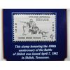 Image 3 : 1971 & 1972 Historical Cents and Stamp Set Explaining the Battle of Shiloh.