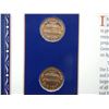 Image 4 : 1971 & 1972 Historical Cents and Stamp Set Explaining the Battle of Shiloh.