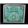 Image 2 : France 2, 5, & 10 Francs Military Currency Notes.