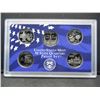 Image 2 : 2000 United States State Quarter 5-Coin Proof Set With Gov't Packaging & COA.