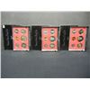 Image 1 : 1980 1981 1982 United States Mint 6-Coin Proof Sets With Original Gov't Packaging.
