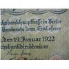 Image 2 : 1922 Germany Weimar Republik 10,000 Mark Reichbanknote, Nice Crisp Note, Serial # N 0254818