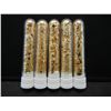 Image 1 : (5) Vials of leaf Flakes,