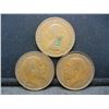 Image 2 : (3) VINTAGE GREAT BRITAIN 1/2 PENNIES (1910-1923-1958)