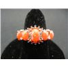 Image 1 : WOMAN'S ORANGE FIRE OPAL RING (SIZE 6), FASHION JEWELRY
