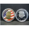 Image 1 : (2-TRUMP MEDALS), PROOF