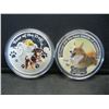 Image 1 : (DOG PULLING GOLD-CORGI/1 OZ EACH), PROOF