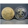 Image 2 : 2-PATRIOTIC COPPER & UNC MEDALS (LEXINGTON CONCORD/US CONSTITUTION)