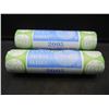 Image 1 : 2006 P and D Mint Wrapped Rolls of Westward Journey Ocean View Nickels.  GEM