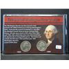 Image 1 : (2) First and Last Washington Silver Quarters:  1832 and 1964 Bust.  Nice Circ condition