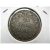 Image 2 : 1890 Newfoundland 20 Cents.  Nice original Very Fine.  Scarce in this grade