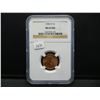 Image 1 : 1945-D Lincoln Wheat Cent.  Slabbed by NGC (One of the Best) as MS 65 Red