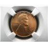 Image 2 : 1945-D Lincoln Wheat Cent.  Slabbed by NGC (One of the Best) as MS 65 Red