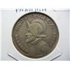 Image 1 : 1934 Panama ½ Balboa.  90% silver coin.  Extremely Fine