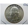 Image 1 : 1940 Washington Quarter.  Choice Brilliant Uncirculated