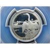 Image 2 : 2014-S Everglades National Park Silver Quarter.  Slabbed by PCGS (#1 grader) as PR69 Deep Cameo.