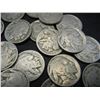 Image 3 : (40) Part date Buffalo Nickels.  Many coins in the 20s