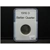 Image 1 : 1916 D Barber Quarter