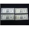 Image 1 : (4) 1935 F One Dollar Silver Certificates