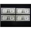 Image 1 : (4) 1957 One Dollar Silver Certificates