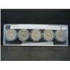 Image 2 : (5) Washington Quarters, 1956-60